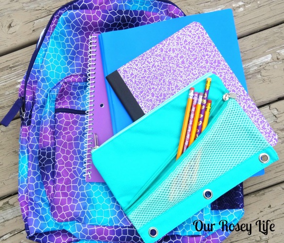 Backpack, Folders, Pencils
